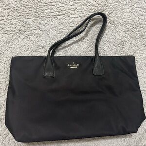 Kate Spade Black Nylon Tote